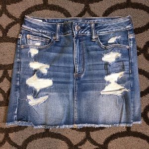 American Eagle Mini Denim Skirt